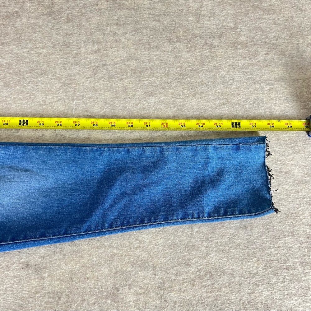 Free People Easy Goes IT Blue Women's Denim Jeggings - Size 30 - NWT - Picture 14 of 16